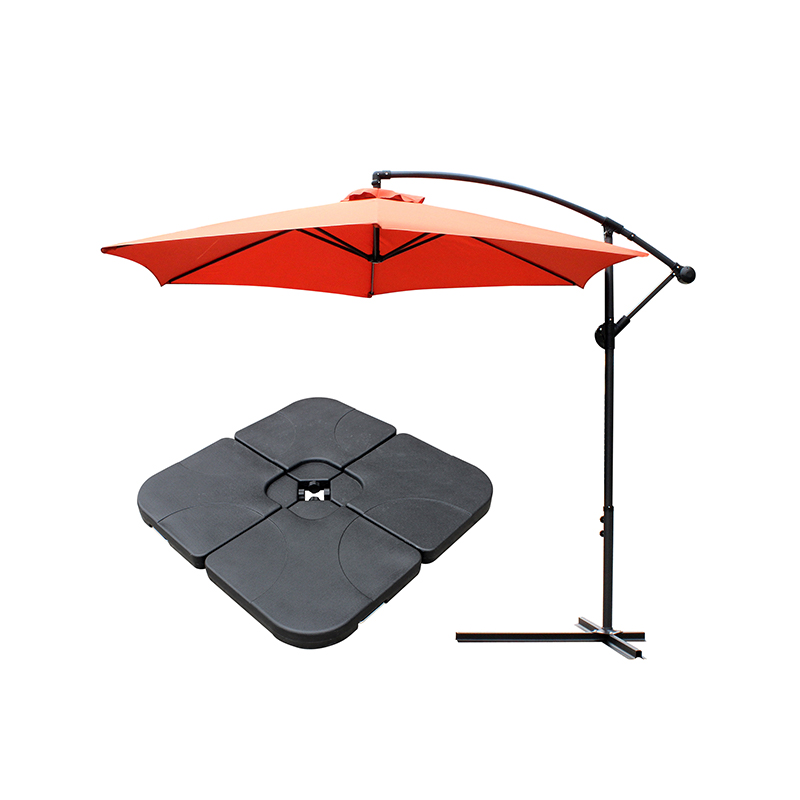 Висячий парасольковий патіо Sun Shade Offset Outdoor Market W/ Cross Base