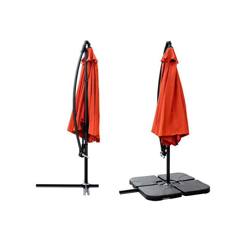 Висячий парасольковий патіо Sun Shade Offset Outdoor Market W/ Cross Base
